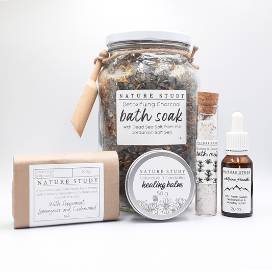 Detoxifying Charcoal bath soak Combo